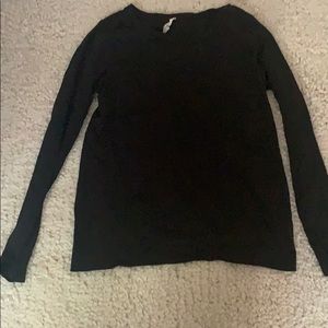 Black lululemon top